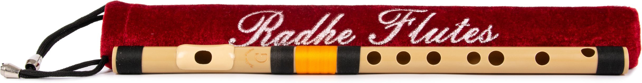 radhe flutes G Natural Middle Octave Left Hand With Velvet Cover PVC Flute-picture-29