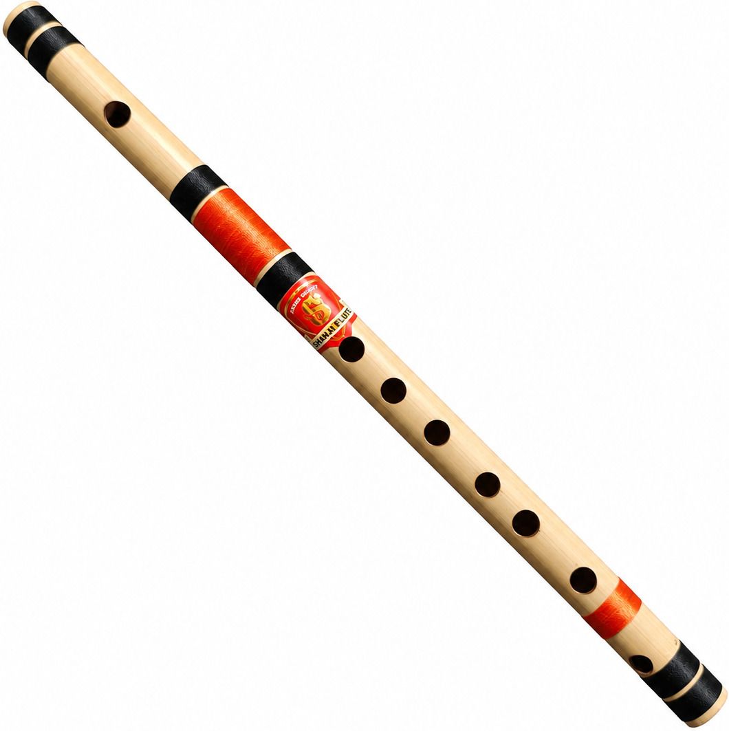 shahji flute Professional E Middle Bamboo Flute Bansuri 15.5 inch Bamboo Flute-picture-13