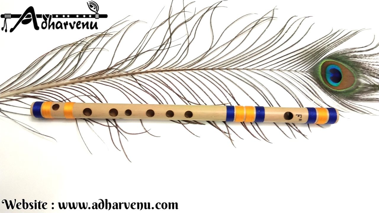 adharvenu F# Middle (14 Inches) - Right Handed Bamboo Flute-picture-29