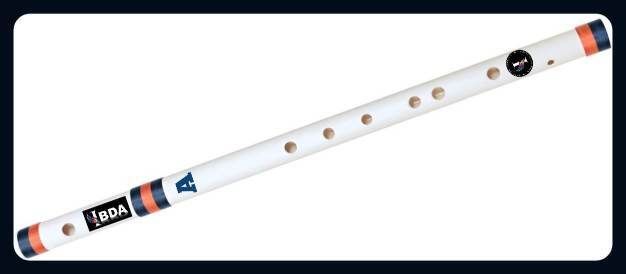 ibda Flute Natural A Scale Professional/Beginner PVC Bansuri PVC Flute-picture-44