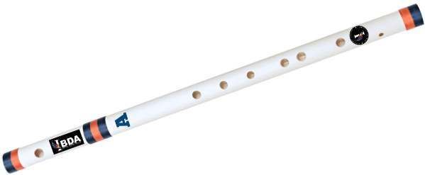 ibda Flute Natural A Scale Professional/Beginner PVC Bansuri PVC Flute-picture-47