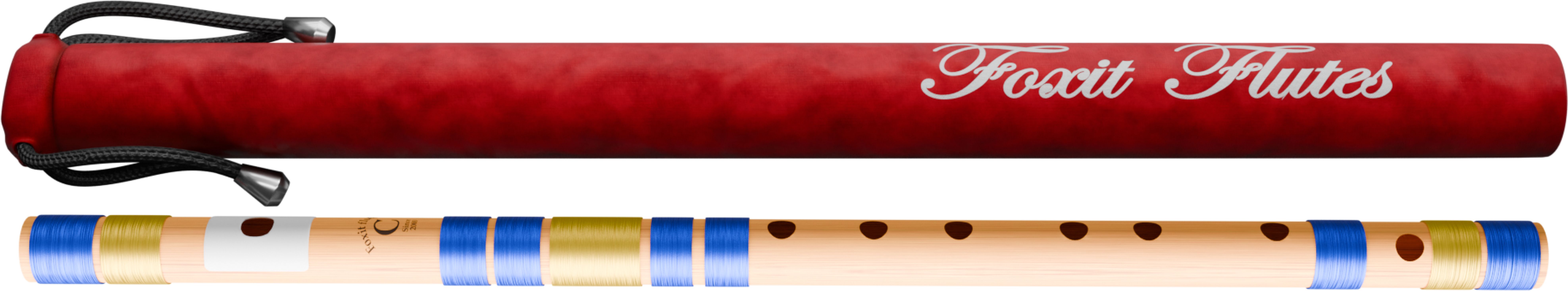 foxit musical D Natural 7 Hole Right Hand Bansuri Size 18 inches Fiber Flute-picture-17
