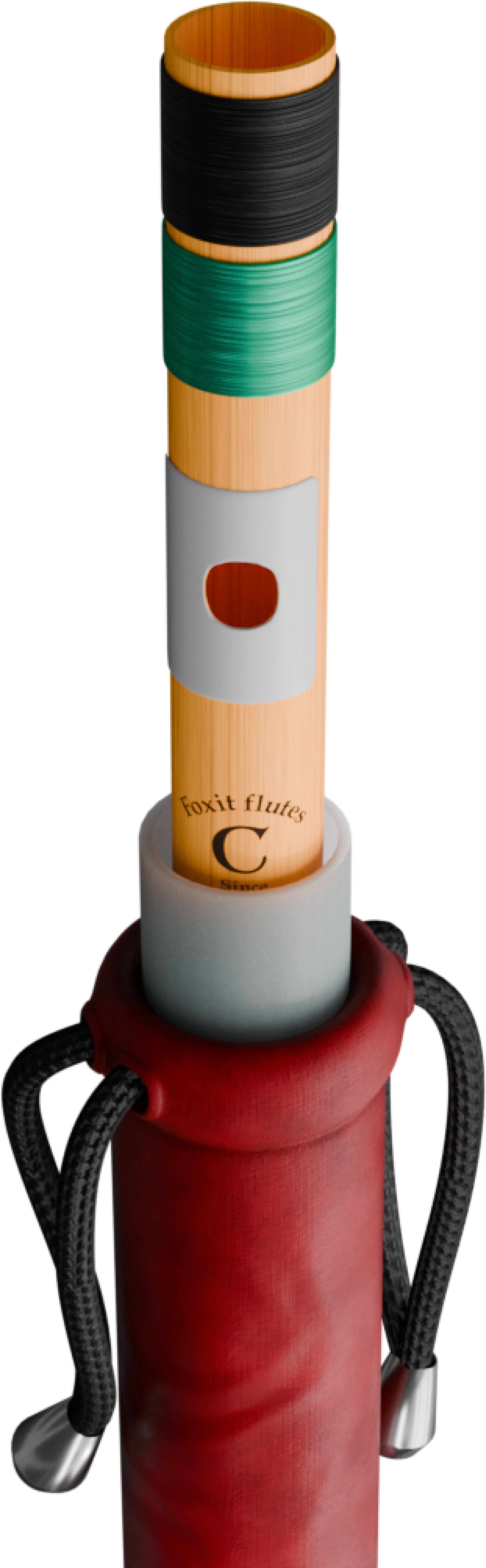 C Natural 7 Hole Right Hand Bansuri Size 19 inches Fiber Flute-image-15