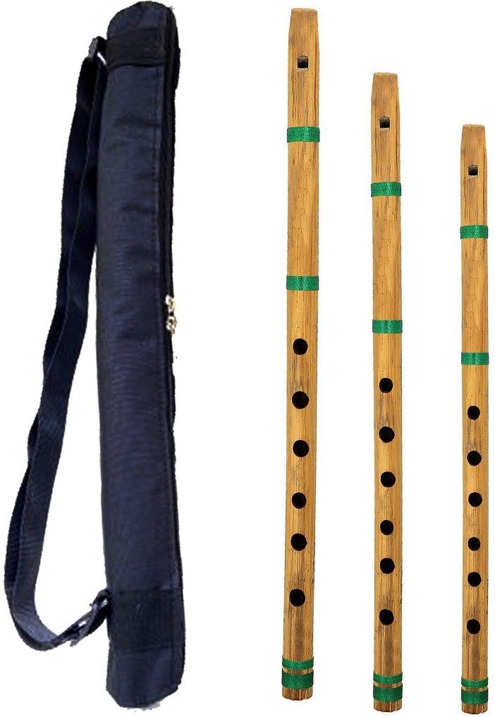 sg musical Set of 3 Bansuri Bamboo Flute-picture-13