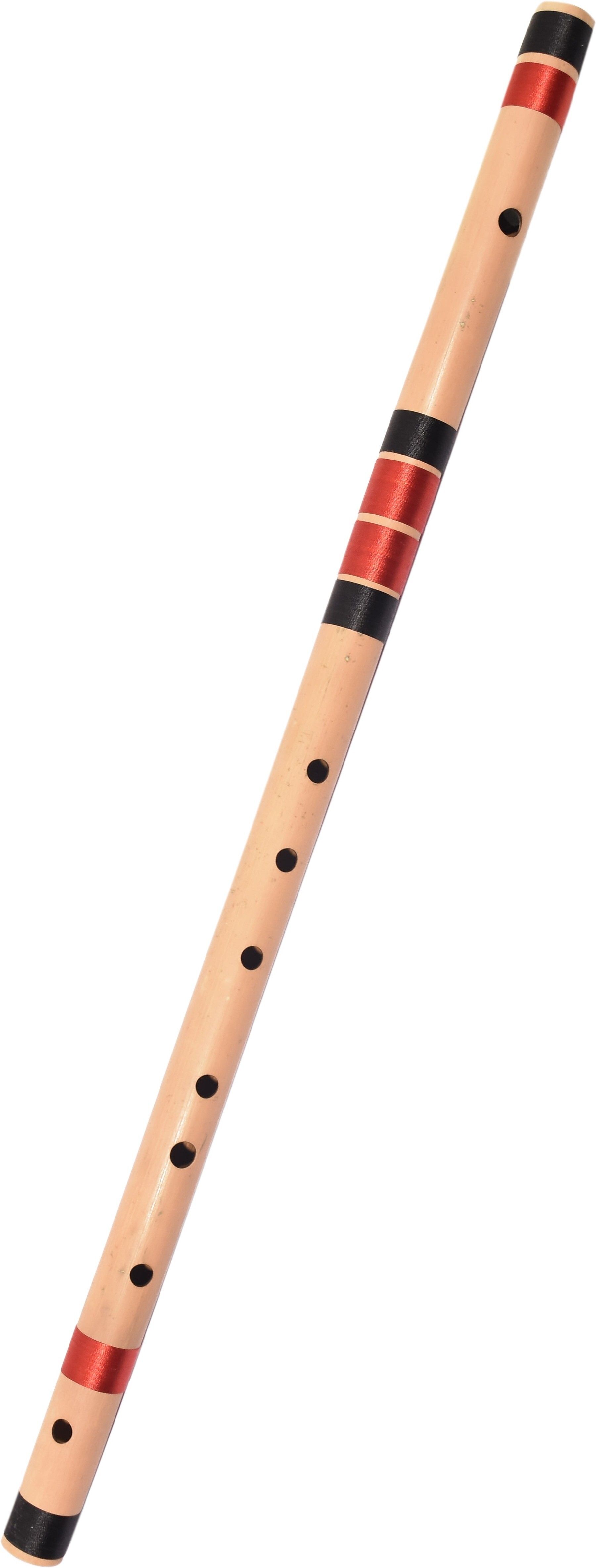 Flute, F Sharp BASE (With F Sharp Medium), 27 inches with Written Manual & Bag Bamboo Flute-image-40