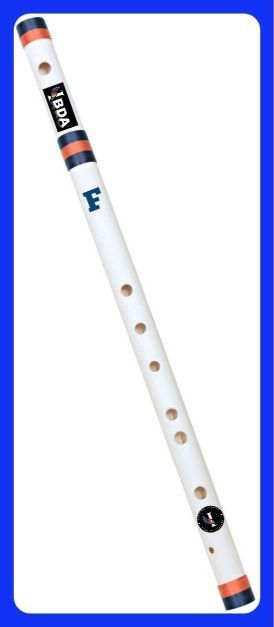 ibda Flute Natural F Scale Professional/Beginner PVC Bansuri 15 inch PVC Flute-picture-43