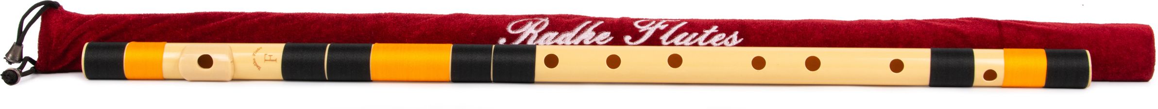 Radhe Flutes F Natural Bansuri Base Octave Right Handed With Velvet Cover PVC Flute-picture-18