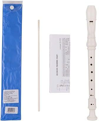 feelfinger Descant German Style 8 Holes Soprano Recorder Flute with Cleaning Rod Plastic Flute-picture-13