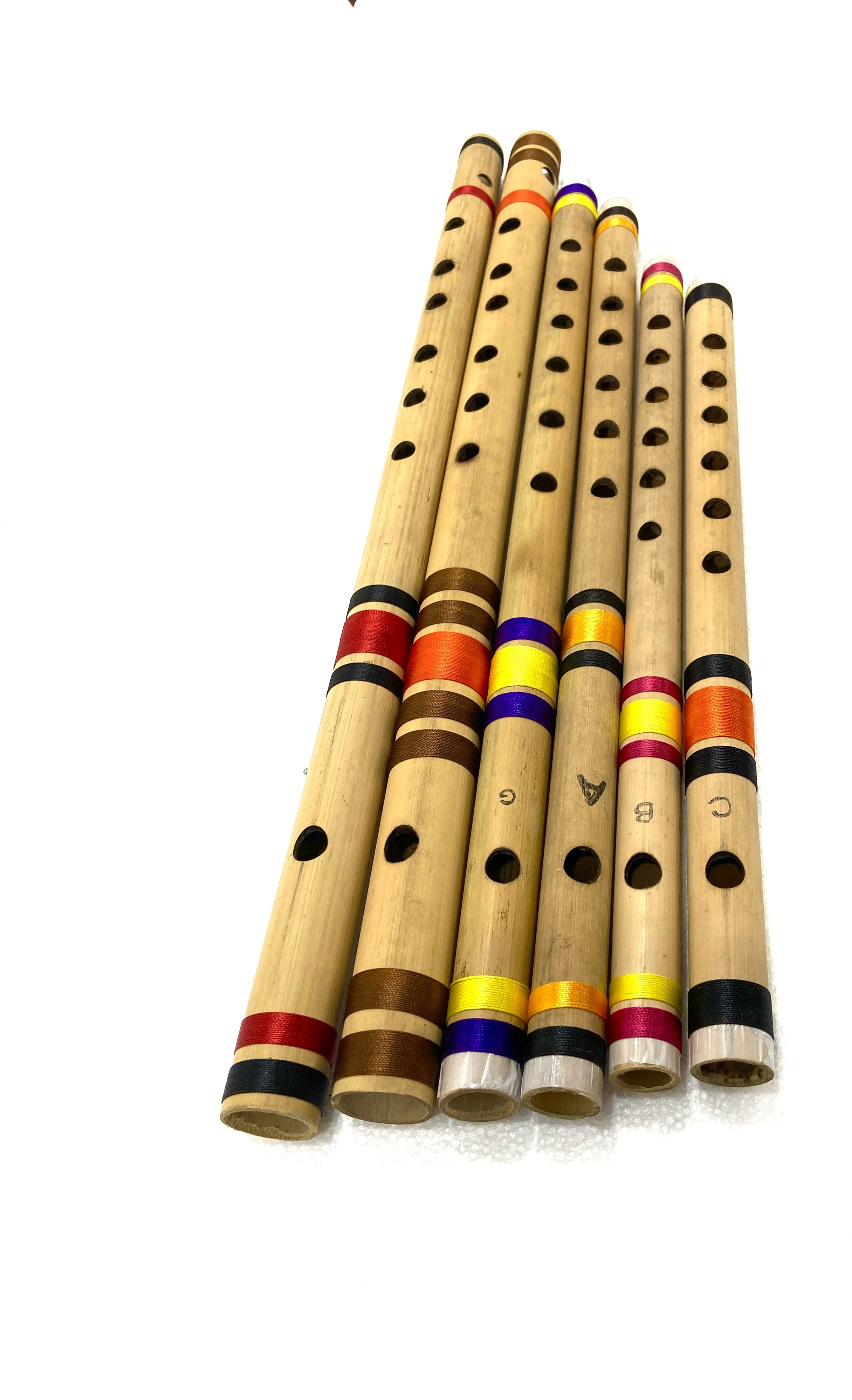 bestbrother SET G Sharp+C Sharp A+G+B+C SCALE BEST QUALITY SET Bamboo Flute image 1