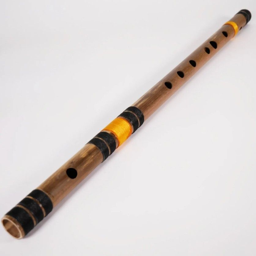 maga mart C Natural Flute Right-Handed, Medium (19 inches) Bamboo Flute-picture-22