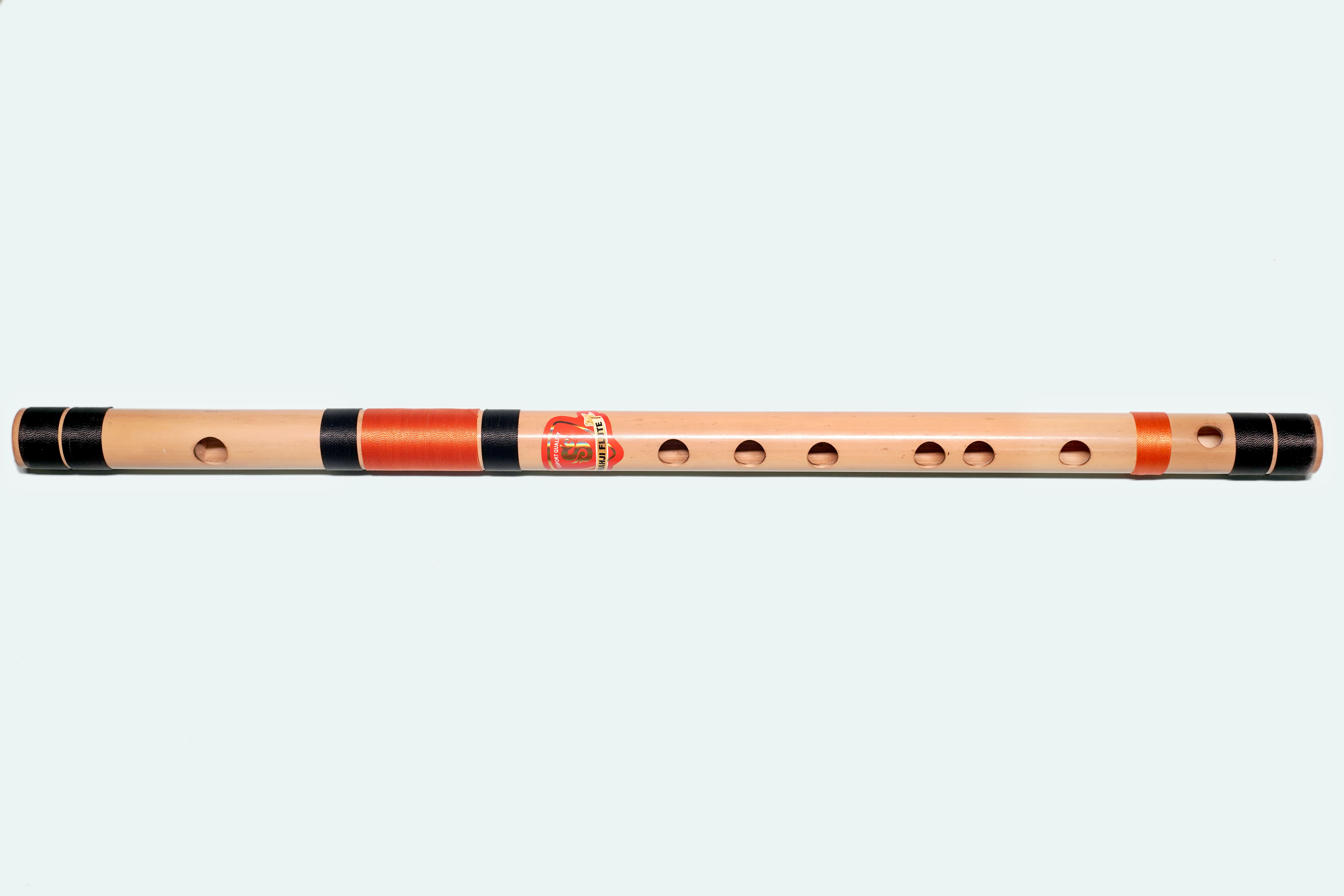 shahji flute Bamboo Bansuri Flute in C Middle with Carry Bag and Case Bamboo Flute-picture-16