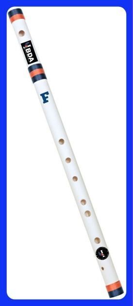 ibda Flute Natural F Scale Professional/Beginner PVC Bansuri 15 inch PVC Flute-picture-47