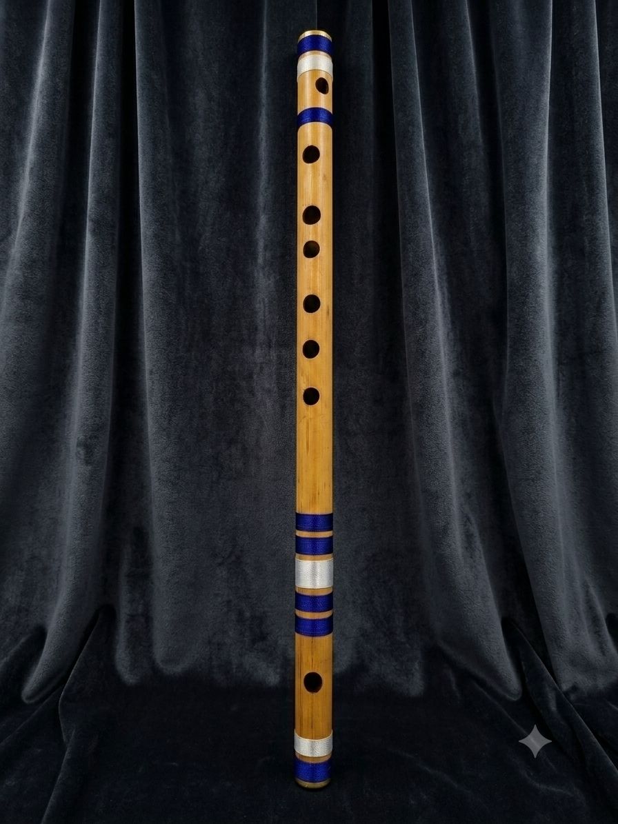 zestora Nili safed Bamboo Flute-picture-16