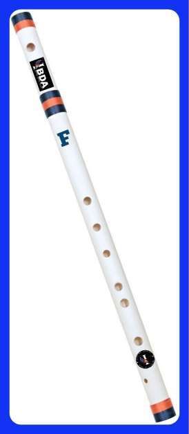 ibda Flute Natural F Scale Professional/Beginner PVC Bansuri 15 inch PVC Flute-picture-41