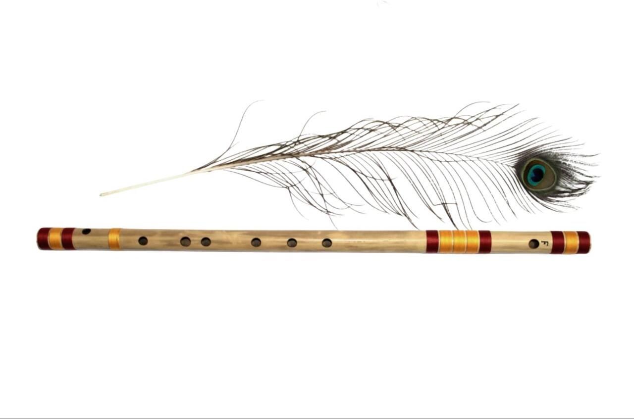 adharvenu F Natural Bass (29 Inches) - Right Handed Bamboo Flute-picture-42