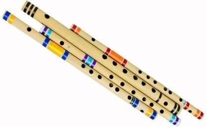maga mart FOUR PCS SET C SHARP G SCALE A SCALE C SCALE Bamboo Flute Bamboo Flute image 1