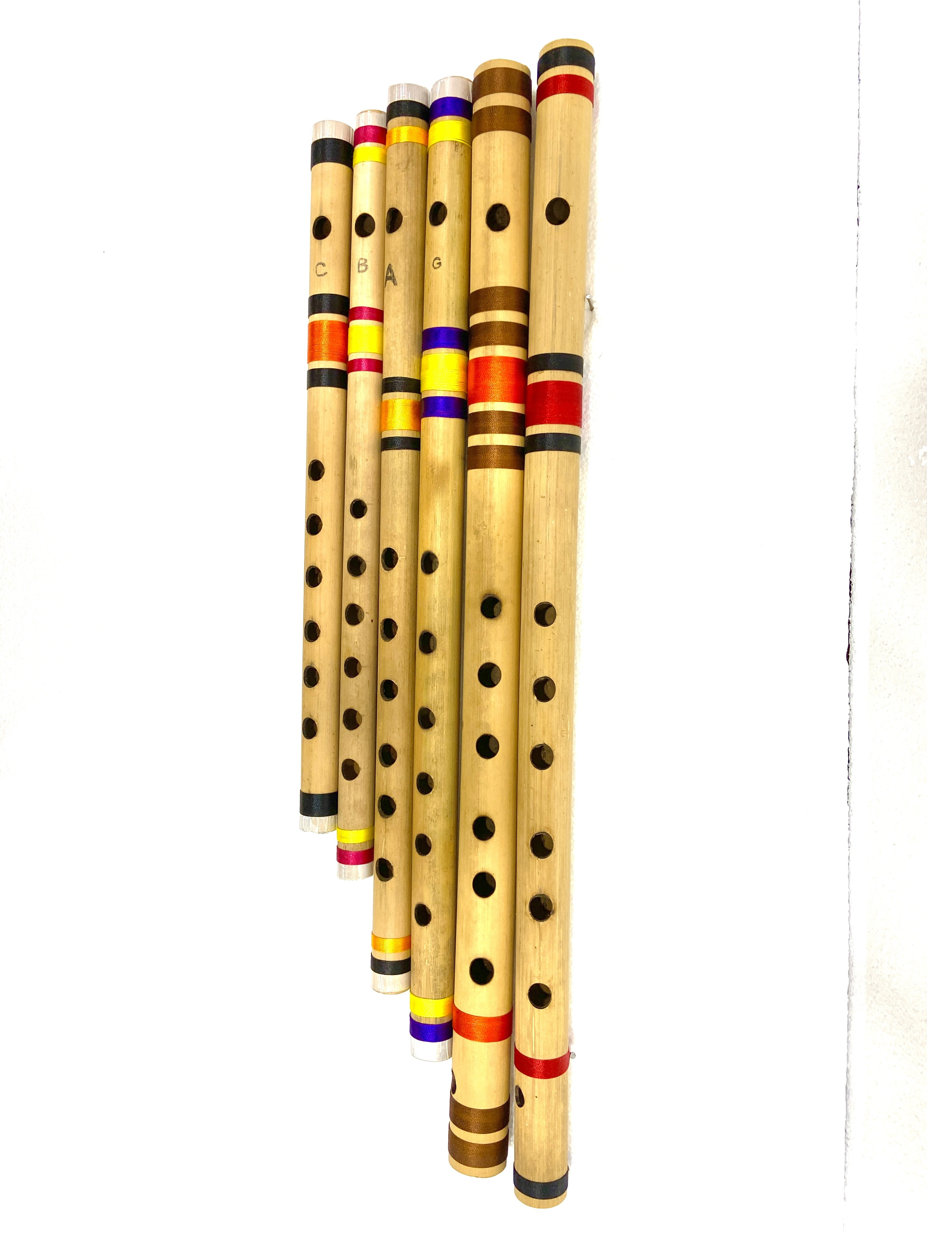 bestbrother BB. Combo SIX SET G Sharp+C Sharp A+G+B+C SCALE BEST SET Bamboo Flute image 1