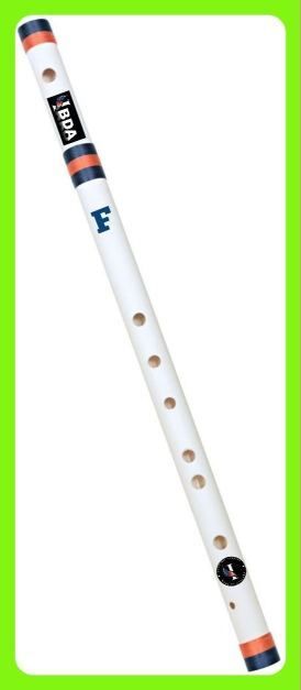 ibda Flute Natural F Scale Professional/Beginner PVC Bansuri 15 inch PVC Flute-picture-23