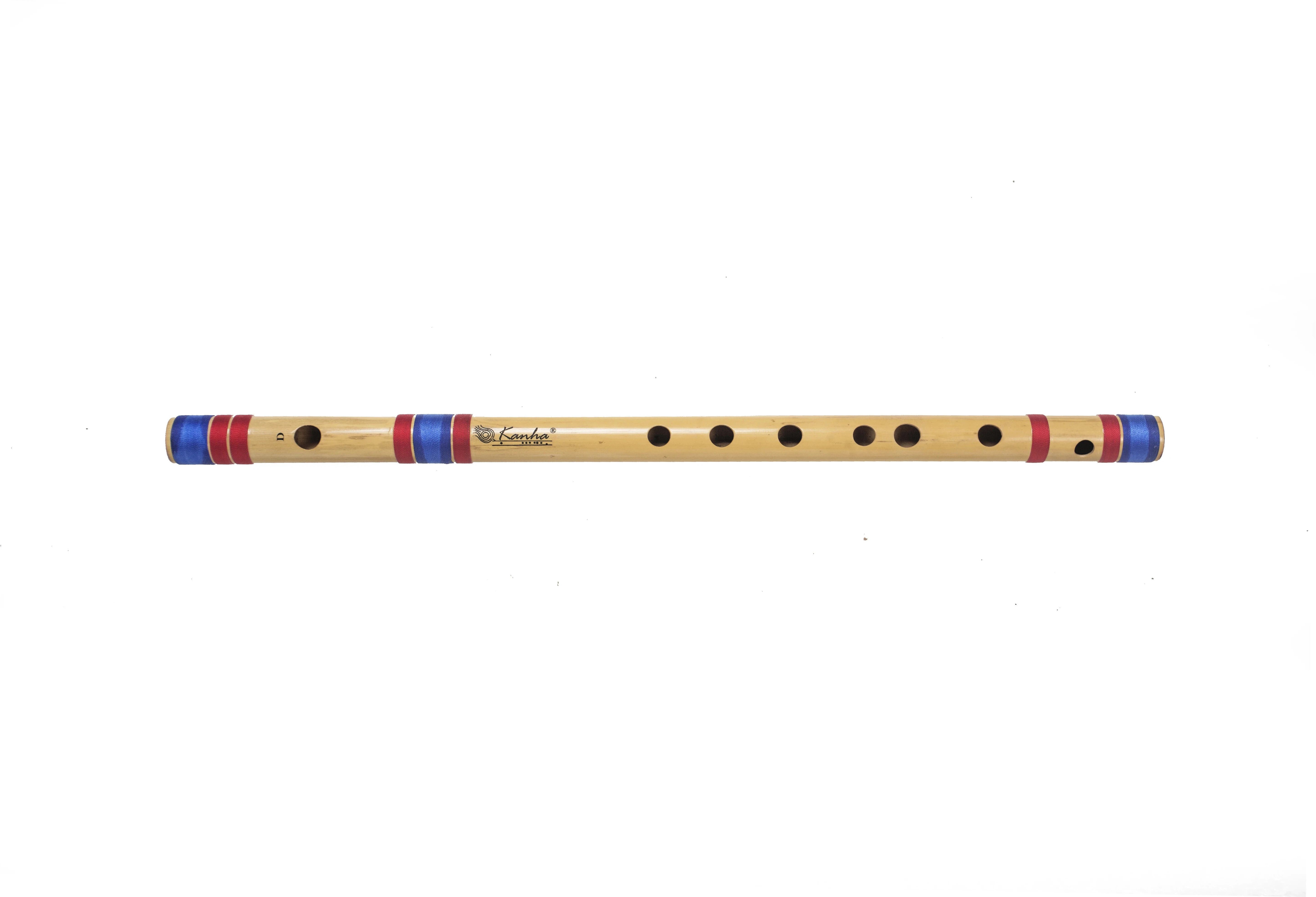 D Scale Natural Medium Bamboo Flute Musical Instrument (Bansuri) Bamboo Flute-image-17