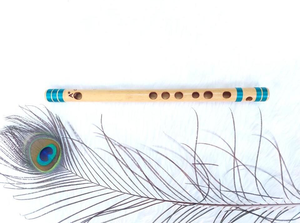 adharvenu A# Small (11 Inches) - Right Handed Bamboo Flute-picture-14