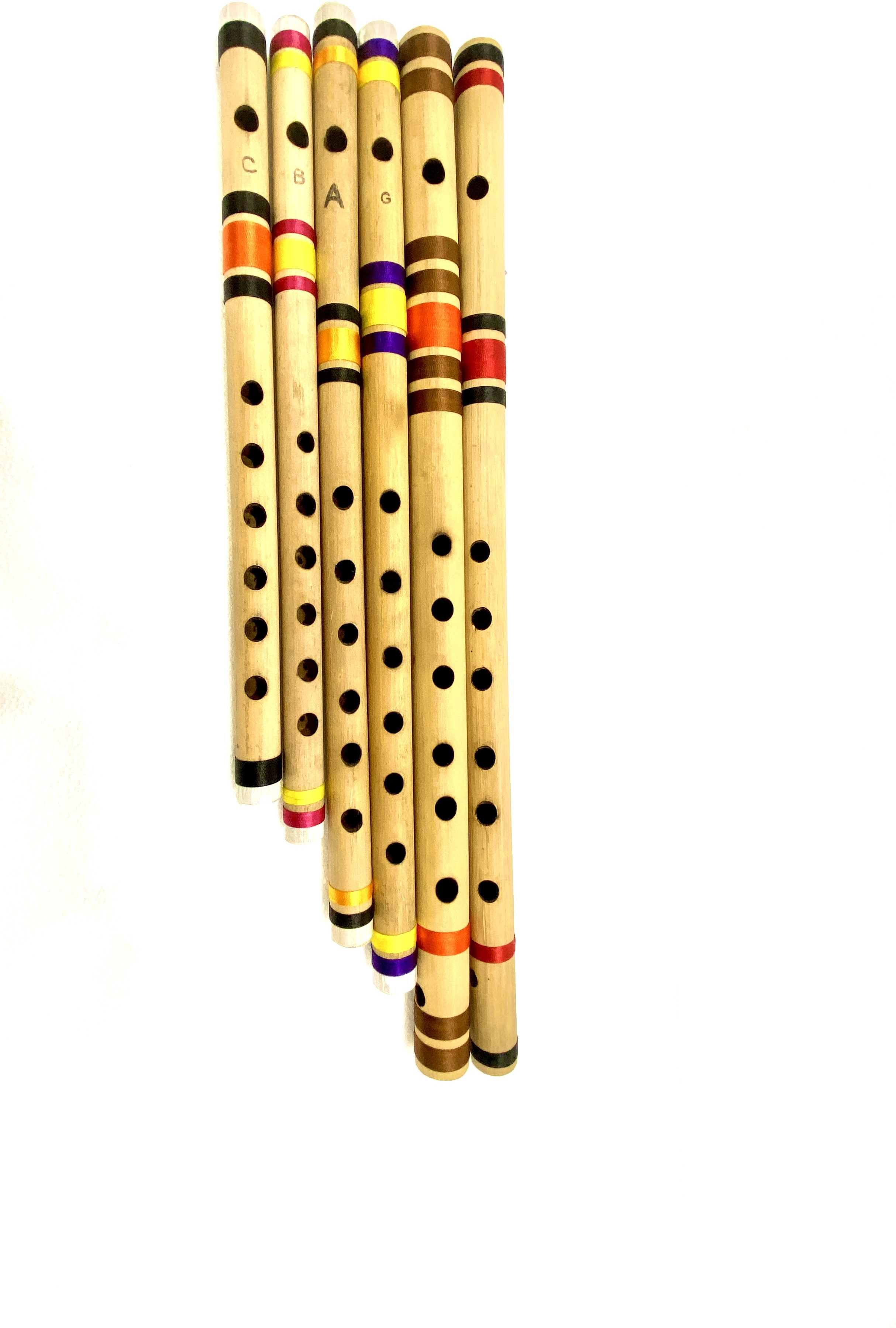 bestbrother Combo SET G Sharp+C Sharp A+G+B+C SCALE BEST QUALITY SET Bamboo Flute image 1