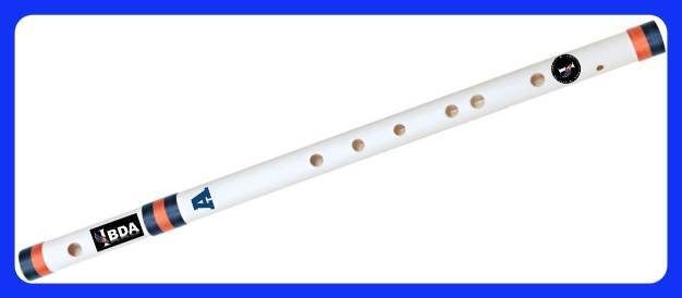 ibda Flute Natural A Scale Professional/Beginner PVC Bansuri PVC Flute-picture-31