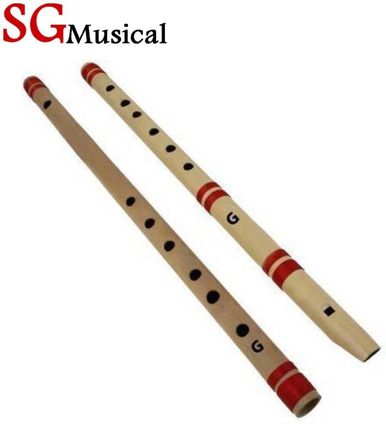 SGM-J6 Combo Flute Straight And Side G Scale Bansuri Bamboo Flute-image-32