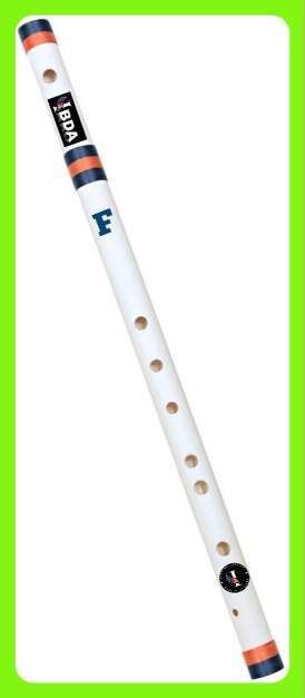 ibda Flute Natural F Scale Professional/Beginner PVC Bansuri 15 inch PVC Flute-picture-43