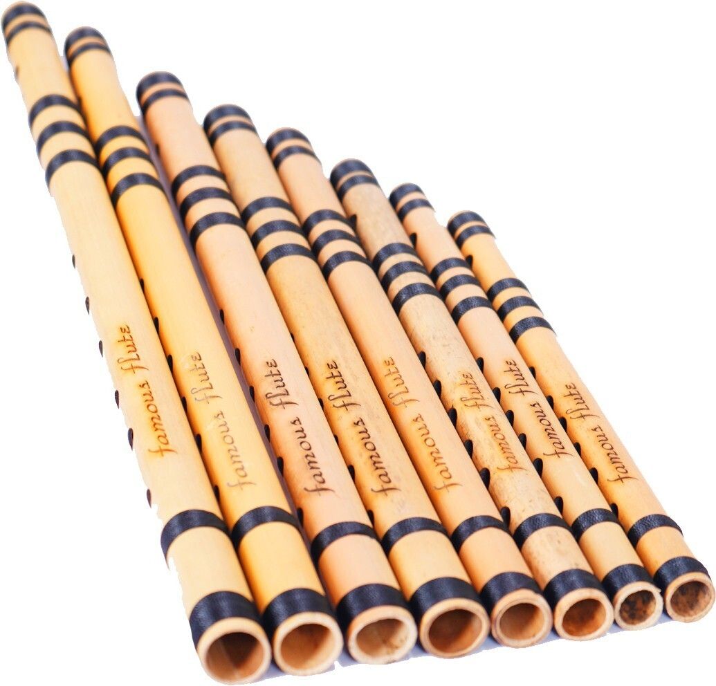 sg musical 8 Pc Bansuri Set Bamboo Flute-picture-12