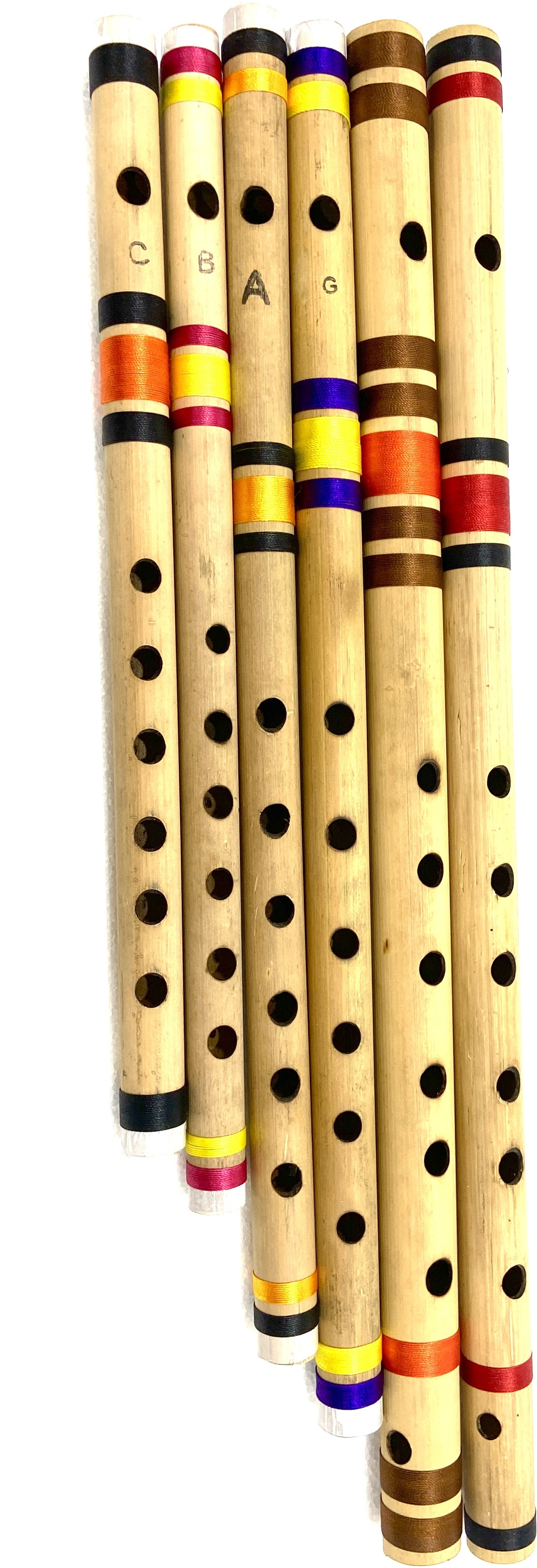 bestbrother BB. Combo SET G Sharp+C Sharp A+G+B+C SCALE BEST QUALITY SET Bamboo Flute image 1