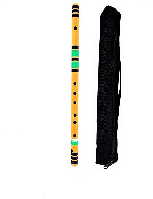 mahadev Professional Right Handed A# Natural Tuned with Flute Bag Bamboo Flute-picture-35