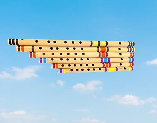 Combo SET G Sharp+C Sharp A+G+B+C SCALE BEST QUALITY SET Bamboo Flute Bamboo Flute-image-7