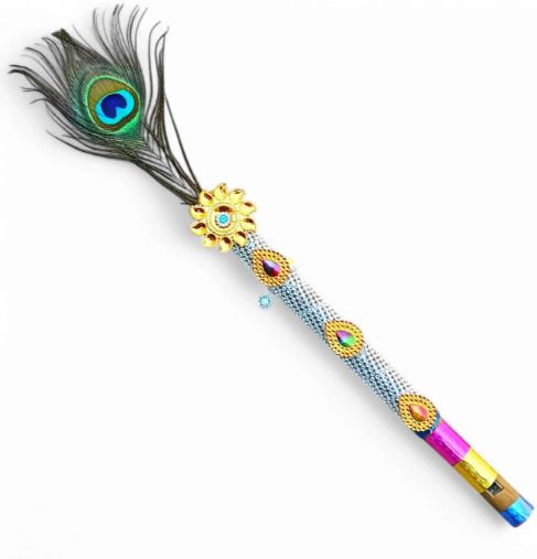 akvonhub Vrindmart Bnasuri for music and for home decor and gift Wooden Flute (35 cm) Bamboo, Wooden Flute-picture-24