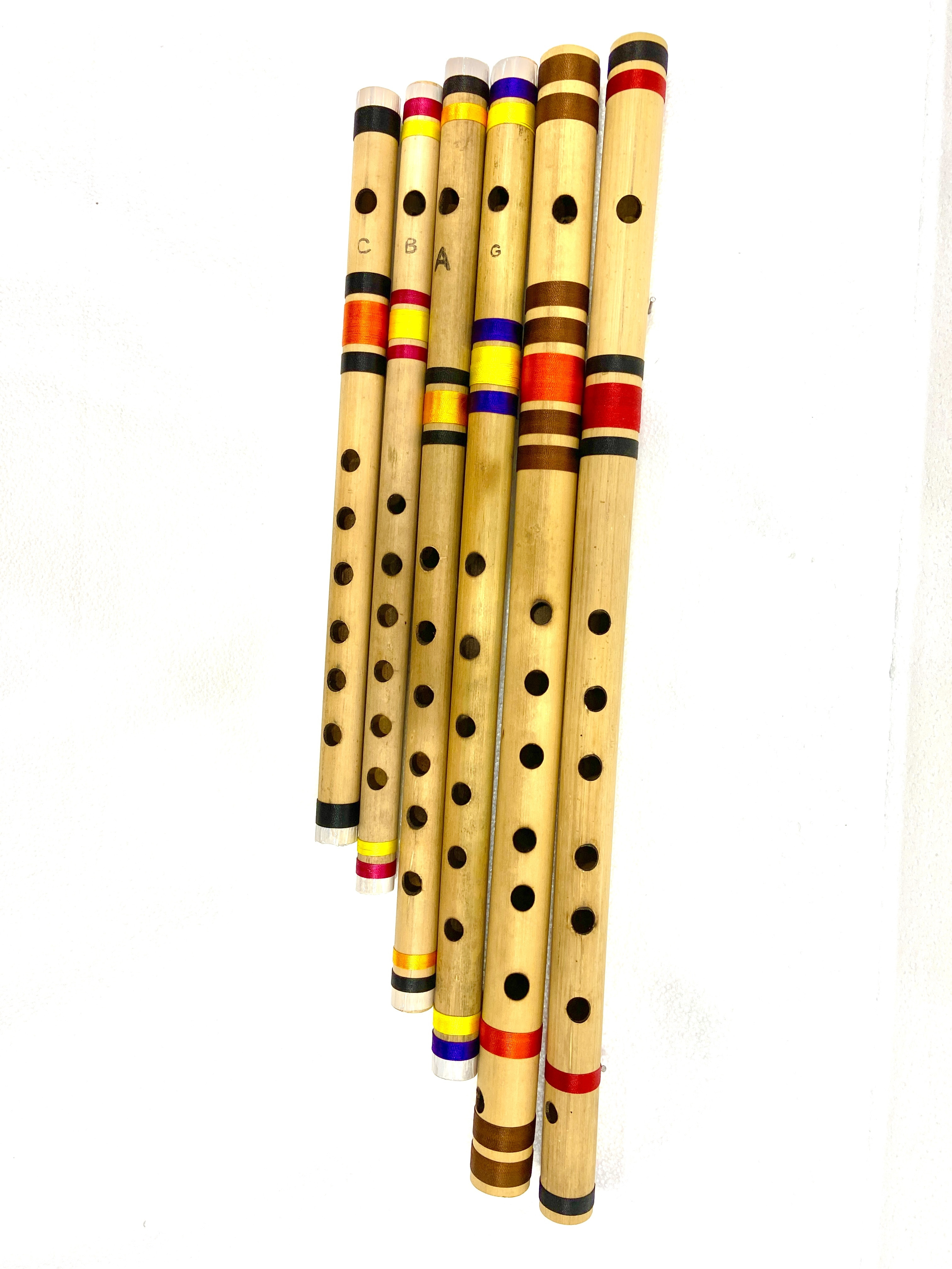 bestbrother Combo SIX SET G Sharp+C Sharp A+G+B+C SCALE BEST SET Bamboo Flute image 1