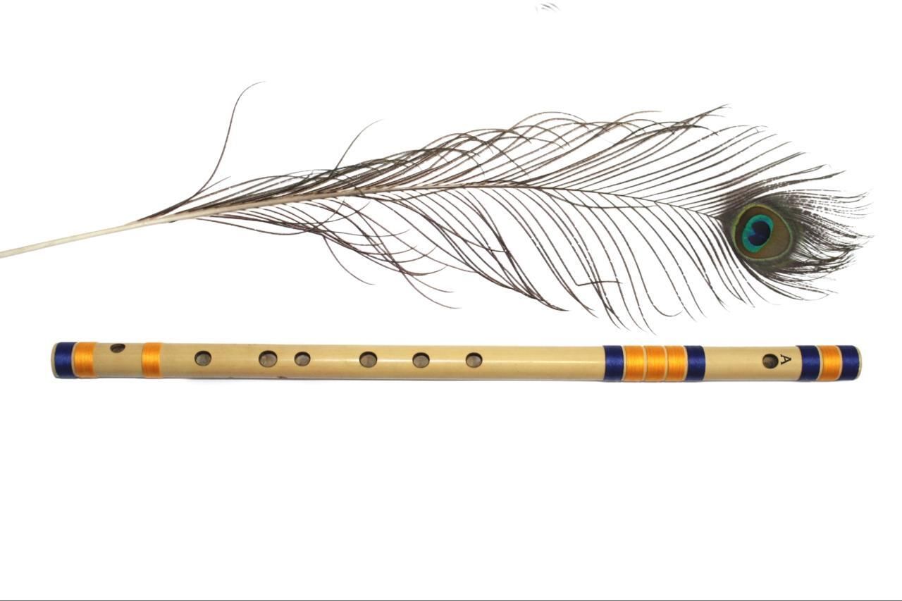 adharvenu A Natural Bass (23 Inches) - Right Handed Bamboo Flute-picture-45