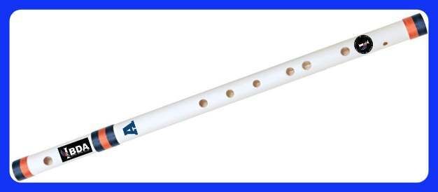 ibda Flute Natural A Scale Professional/Beginner PVC Bansuri PVC Flute-picture-19