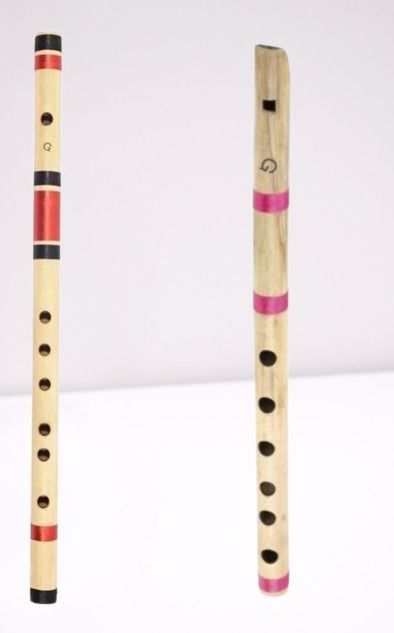 Flute G+G Two Pieces Middle Scale Well Tune 17 inch Bamboo Flute (Bansuri) Bamboo Flute-image-28