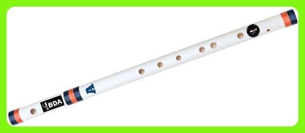 ibda Flute Natural A Scale Professional/Beginner PVC Bansuri PVC Flute-picture-47