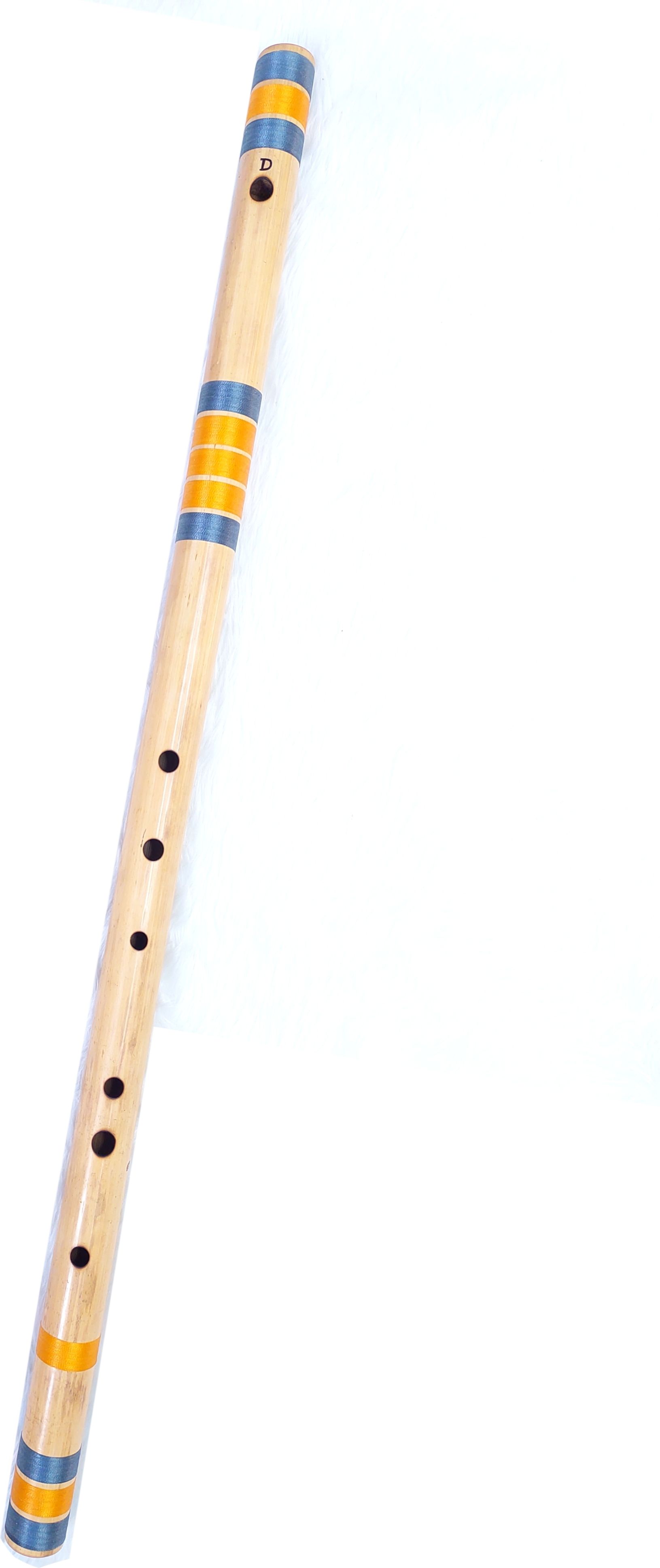 adharvenu D Natural Bass (33 Inches) - Right Handed Bamboo Flute-picture-25