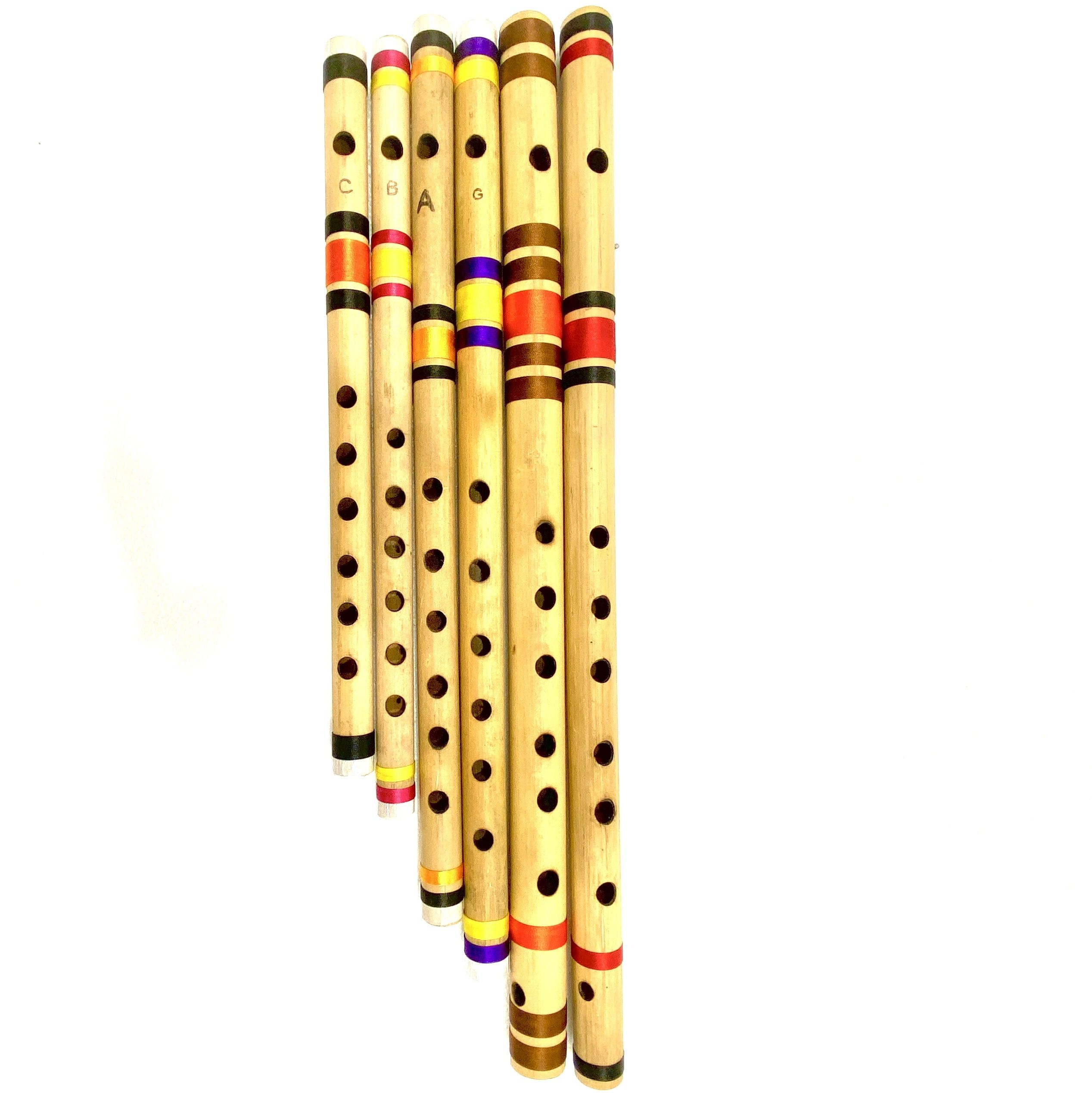 Combo SET G Sharp C Sharp B+C+A+G SCALE QUALITY SET Bamboo Flute-image-6
