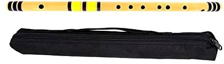 mahadev Professional Right Handed E Natural Tuned with Flute Bag Bamboo Flute-picture-20