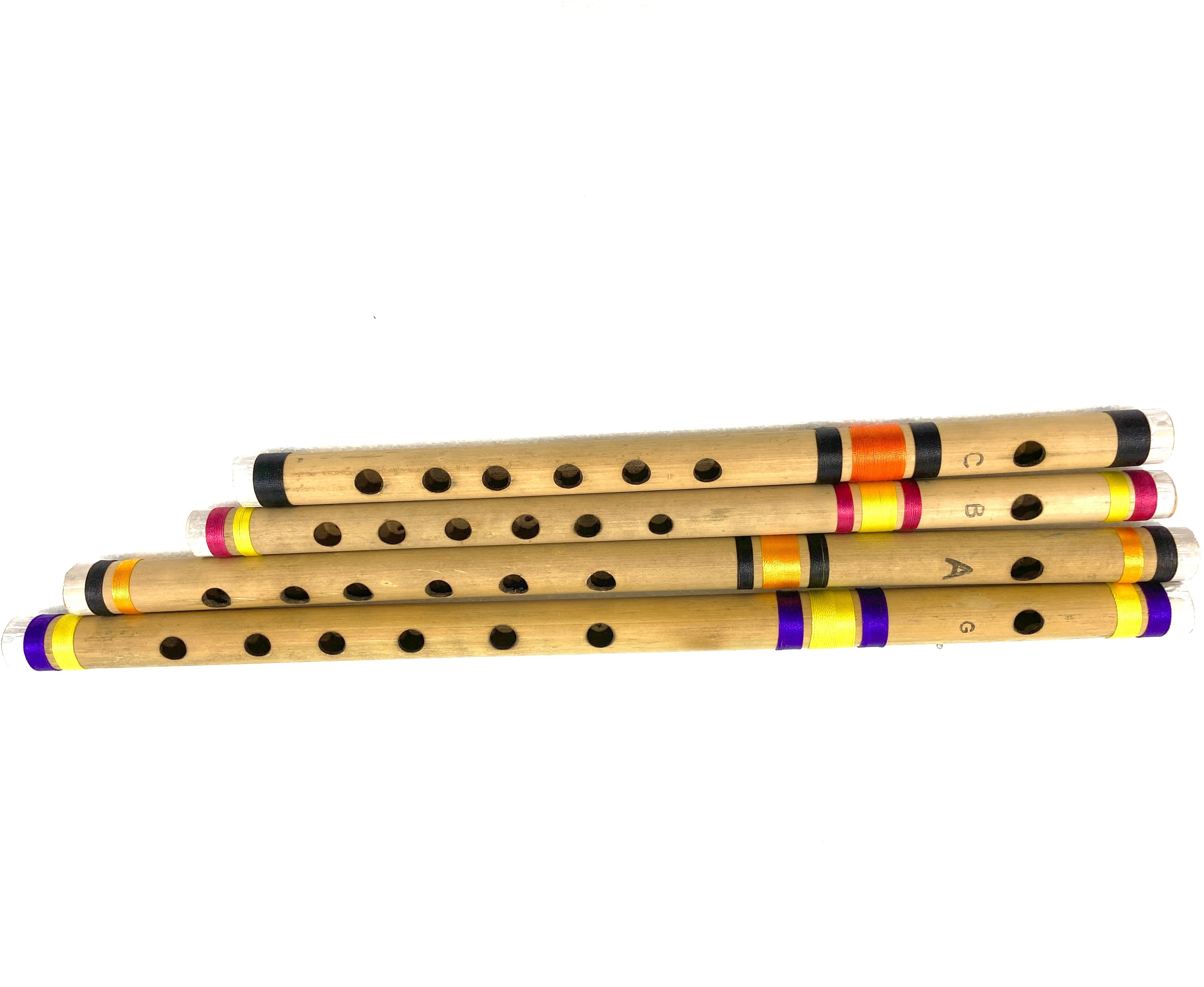 Musical Combo G+C+A+B SCALE BEST SET Bamboo Flute-image-0