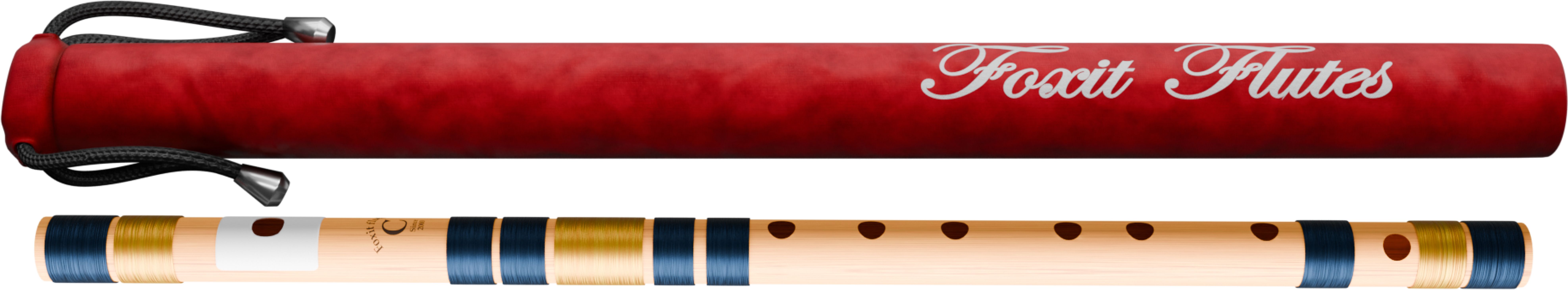 foxit musical D Natural 7 Hole Right Hand Bansuri Size 18 inches Fiber Flute-picture-18