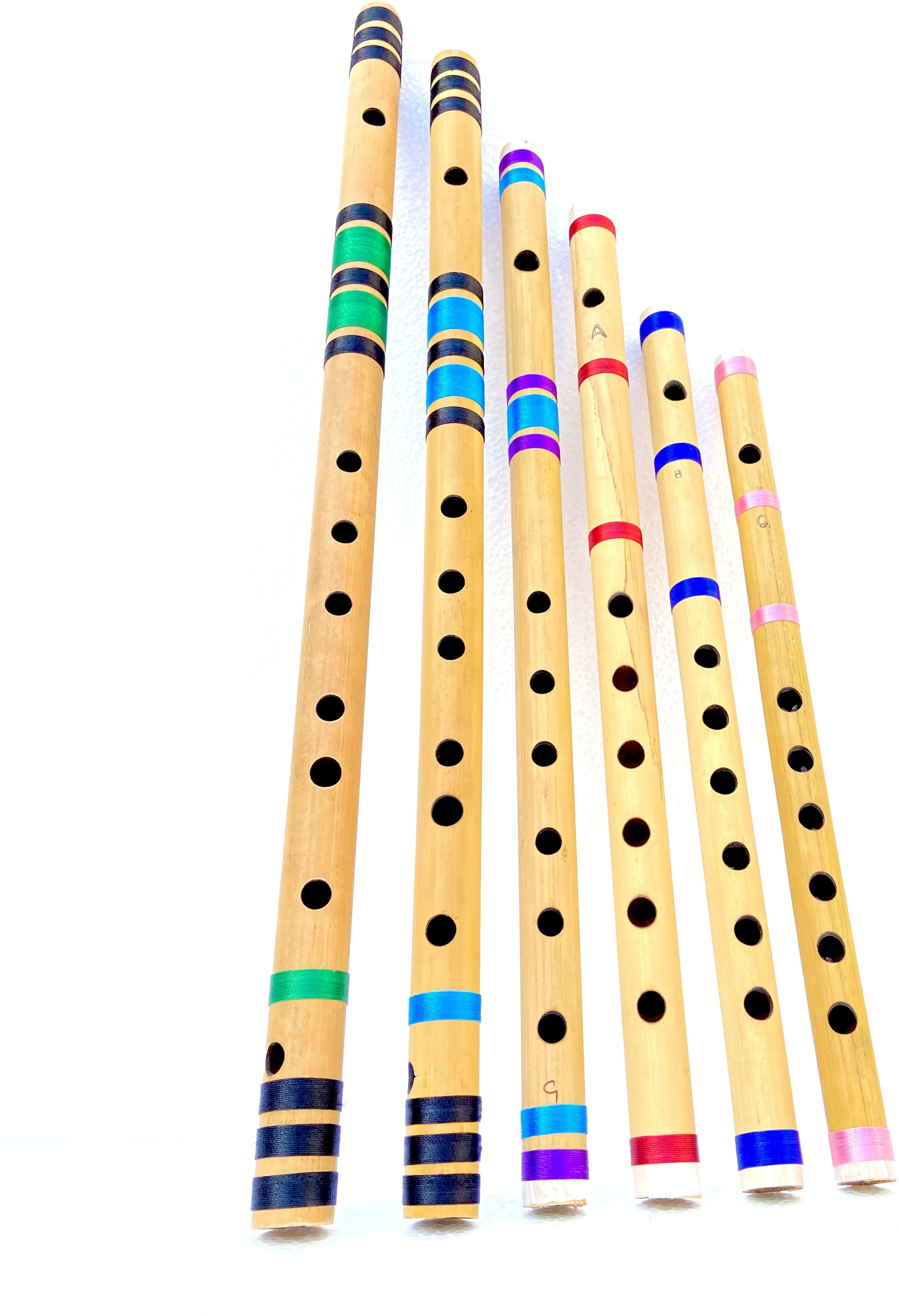 bestbrother SIX PCS SET C SHARP C SHARP A+G+B+C SCALE BEST QUALITY SET Bamboo Flute Bamboo Flute image 1