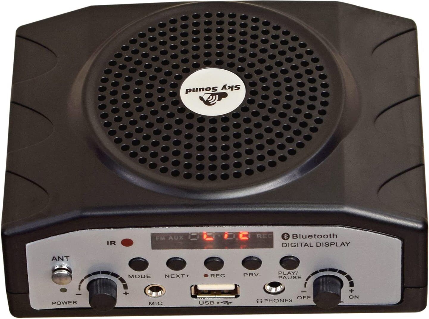 kh Portable Karaoke Sound Echo Mixer System MachineSet Compatible with 2 Microphone 4 W AV Control Amplifier-picture-28