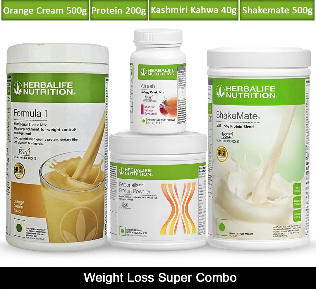Weight Loss F1 Orange Cream 500g, Protein 200g,Kashmiri Kahwa 40g,Shakemate 500g-image-9