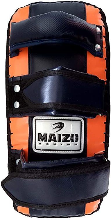 Thai Pad-Synthetic Leather Thai Pad (Orange/Navy Blue Thai Pad-image-6
