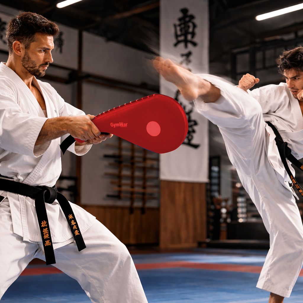 gymwar Single Fan Pad, Kick Pad, Kick Pad For Boxing, Kick Pad For Taekwondo Kicking Shield-picture-8
