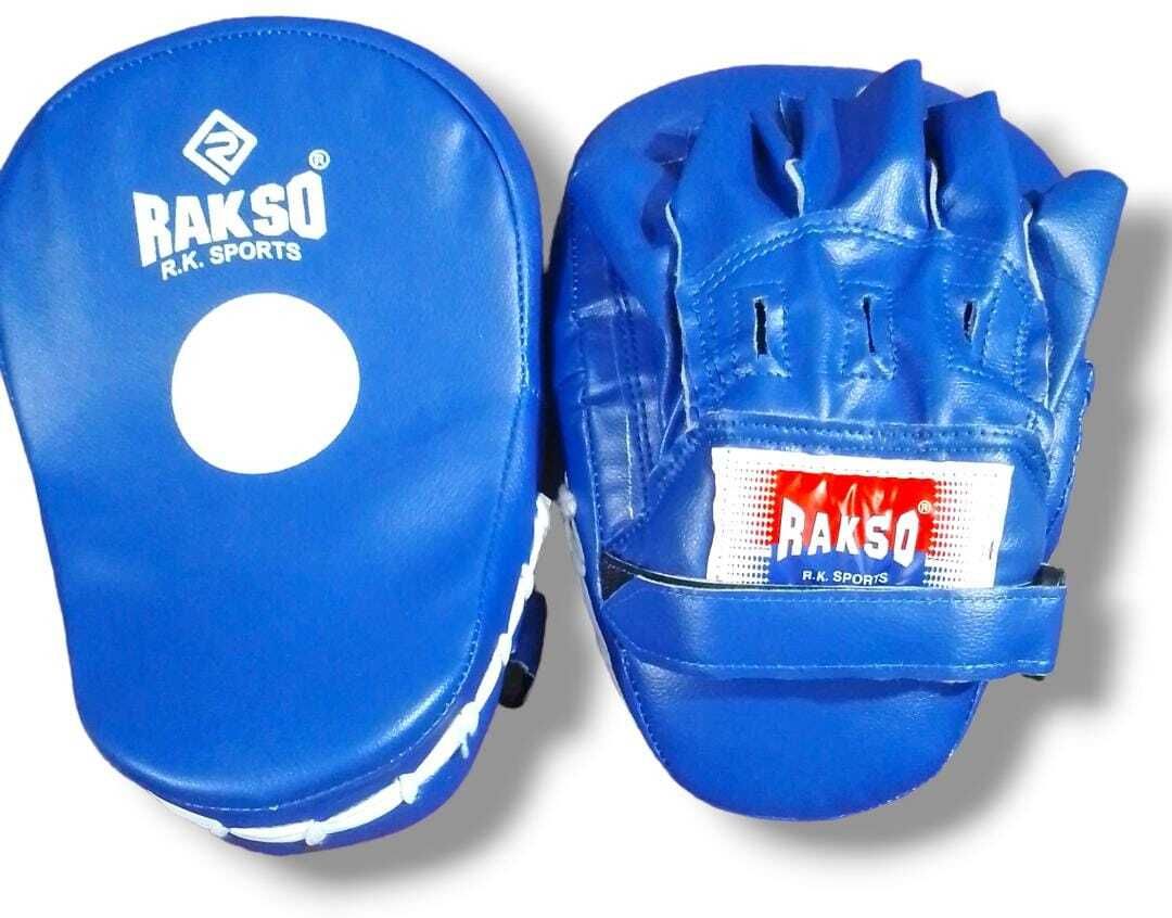 rakso Boxing Pad Focus Curved Hide Leather Hook and Jab Focus Pad-picture-27