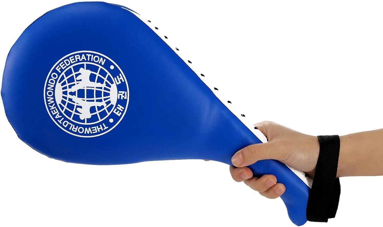 Durable Striking Pad Target Karate Martial Arts Strike Targets Kickboxing, Blue Kicking Shield-image-44